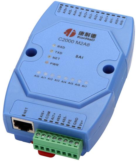 4-20MA转RJ45，0-5V转RJ45，模拟量转RJ45模块