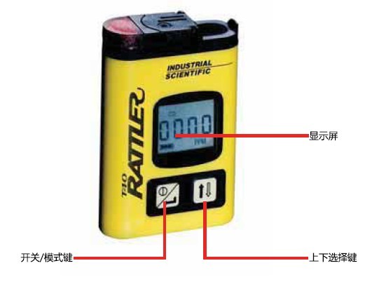 手持式矿用一氧化碳报警器