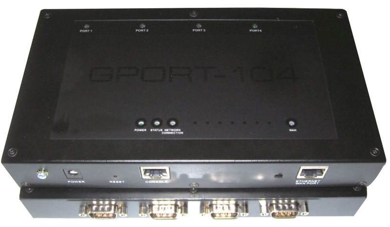 GPORT104IP【串口服务器】4个RS232界面串口转以太网