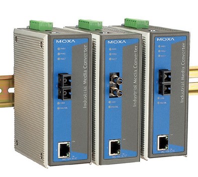MOXA IMC-101-M-SC 以太网转光纤转换器-商