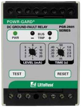 美国力特保护继电器 PGR-2601系列直流接地故障继电器
