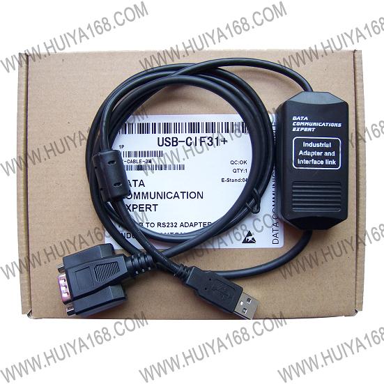 欧姆龙PLC编程电缆USB-CIF31