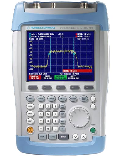 R&S FSH3 带跟踪源 3GHz手持式频谱仪 二手FSH3价格 租赁 维修 回收