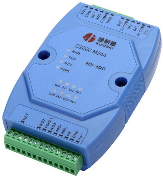 开关量转以太网，开关量转RJ45，开关量转网络，开关量转TCP