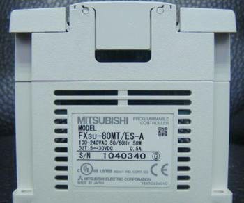 供应FX3U-80MR/ES-A_精雕机械控制专用三菱PLC_价格