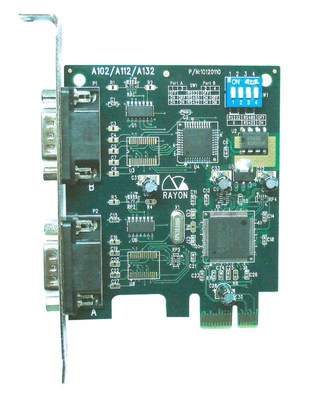 福建供应RS422/RS485转PCIe串口卡，优质串口卡厂家