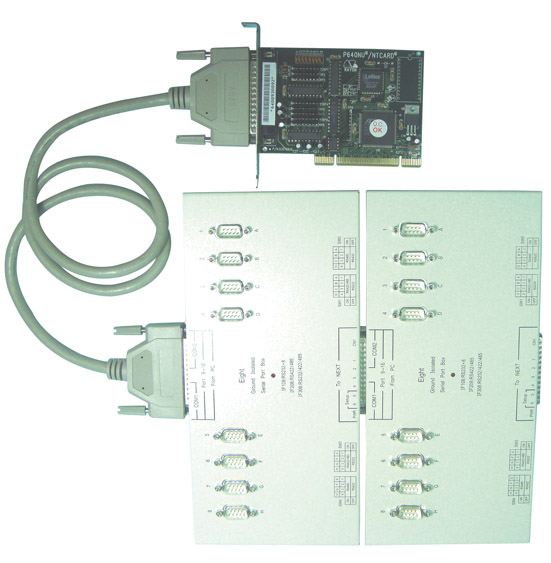 供应24口PCI转RS232/RS422/RS485串口卡