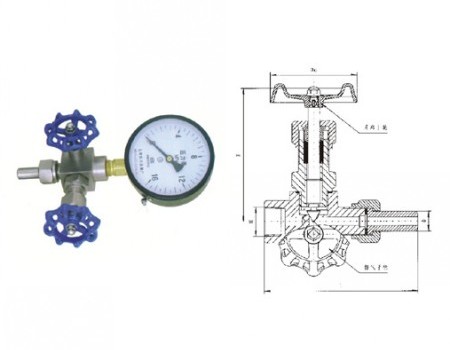 J19W/H压力表三通阀