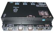 瑞旺4路串口服务器，RS232/422/485串口服务器