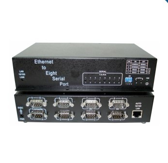 8口RS232串口服务器，瑞旺串口服务器