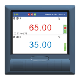 彩屏无纸记录仪