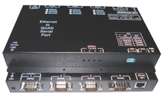 瑞旺4口RS422/485串口服务器，以太网转串口，TCP/IP串口服务器