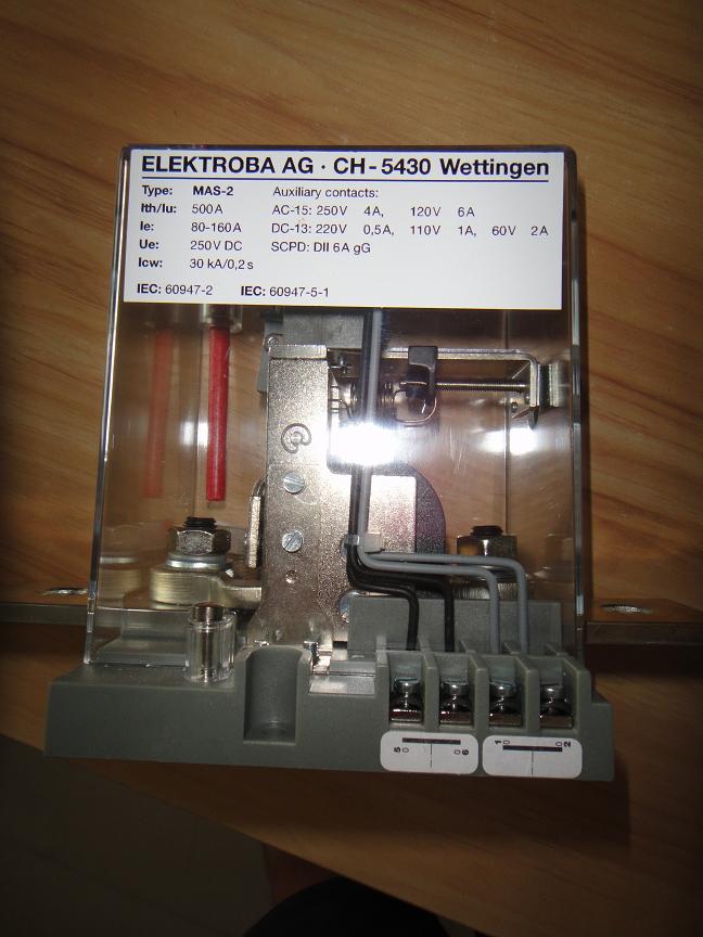ELEKTROBA AG  框架保护电流继电器