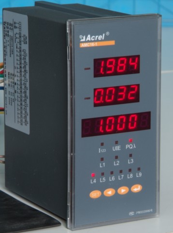 安科瑞单相多回路电能监控装置 AMC16-1E6