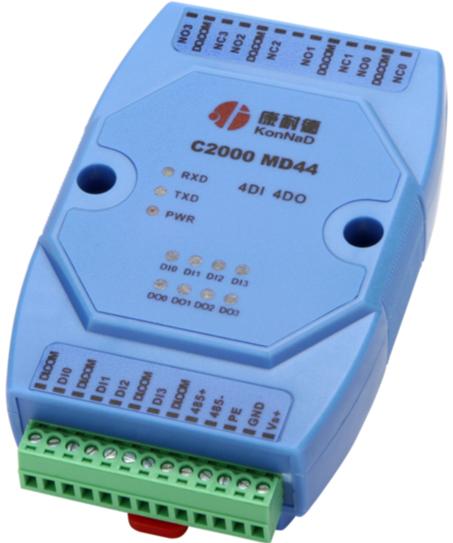 4路开关量输入输出模块，DI/DO模块