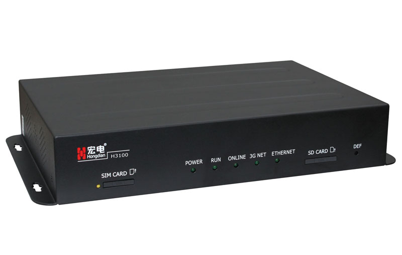 宏电 单路视频解码服务器H3100