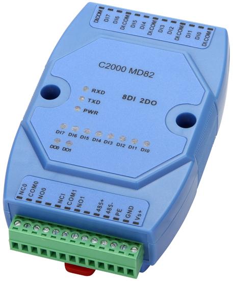 RS485总线模块 开关量信号远程采集控制器