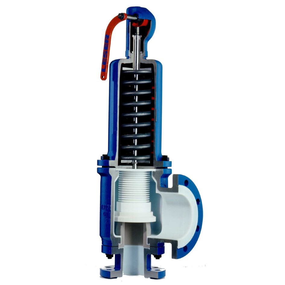 德国Leser安全阀447系列-特氟龙衬里安全阀