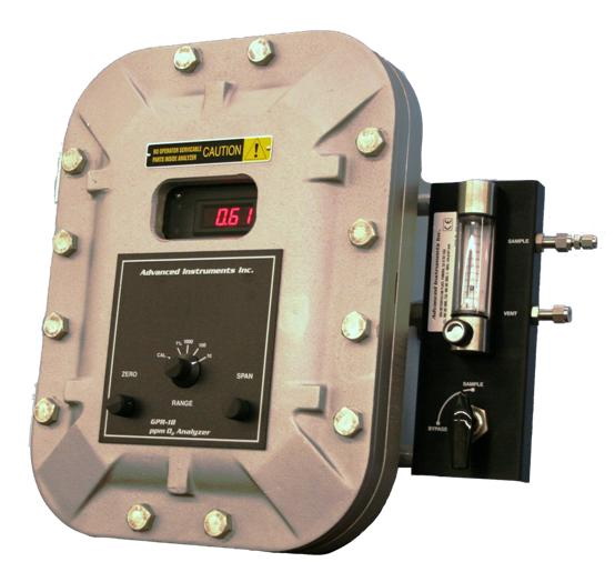 防爆型在线氧分析仪GPR-18美国 品牌：AII