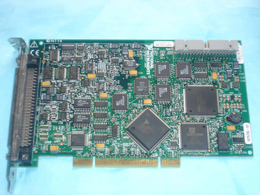 二手原厂美国NI PCI-6025E采集卡