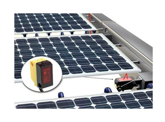 邦纳光电传感器在太阳能组件生产流水线上应用