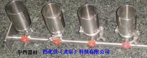 四联不锈钢溶液过滤器