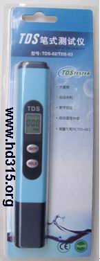  TDS笔/水中总溶解性固体测试仪（可以测试温度） ，型号:XB89-03，库号：M334872，