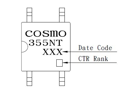 冠西电子COSMO光耦KPC355NT0E