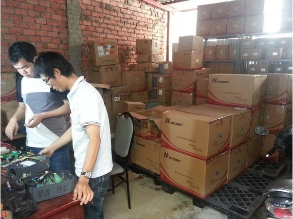 易驱变频器助力越南某注塑机厂