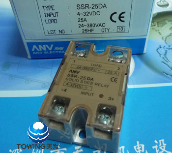 FOTEK台湾阳明保险型固态继电器SSR-25DA