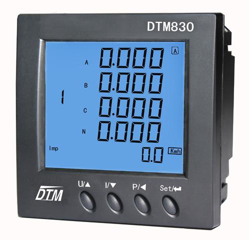 供应DTM830系列智能三相电力参数测量仪