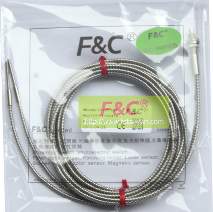 【嘉准光纤管】FFGTX-420 对射式│耐高温光纤│-40℃~+350℃