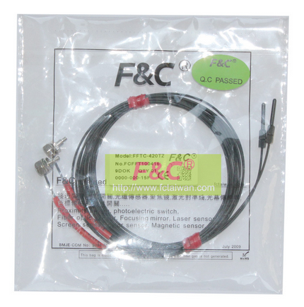 【嘉准光纤管】FFTC-410TZ M4对射式│直角型16芯光纤