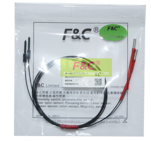 【嘉准光纤管】FFTE-1510系列 Ф1.5对射式│超细芯光纤