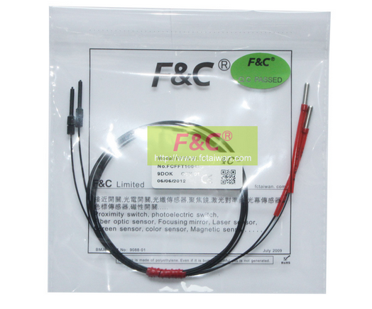 【嘉准光纤管】FFTE-210系列 Ф2对射式│超细芯光纤