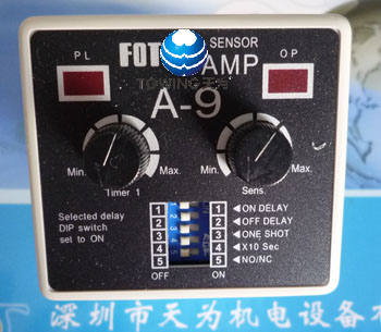 A-9,A-8，FS-50台湾阳明FOTEK放大器分离式光电开关