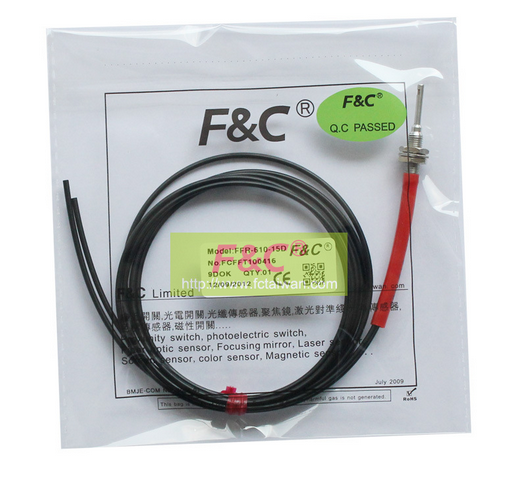 【嘉准光纤管】FFR-510-15D系列 M8漫反射式│侧视型光纤