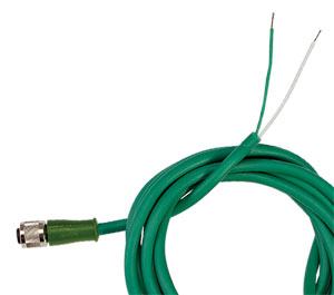 模塑M8和M12热电偶延长电缆