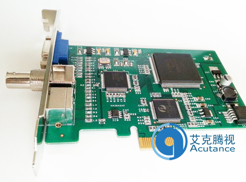 艾克腾视科技供应DVI高清高速PCI-E接口可采黑白彩色图像采集卡