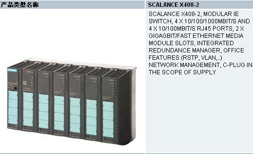 6GK5408-2FD00-2AA2,SCALANCE X408-2