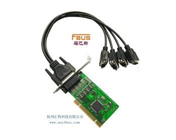 PCI转4口RS-232多串口卡