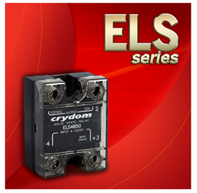 Crydom 推出全新ELS系列面板安装固态继电器