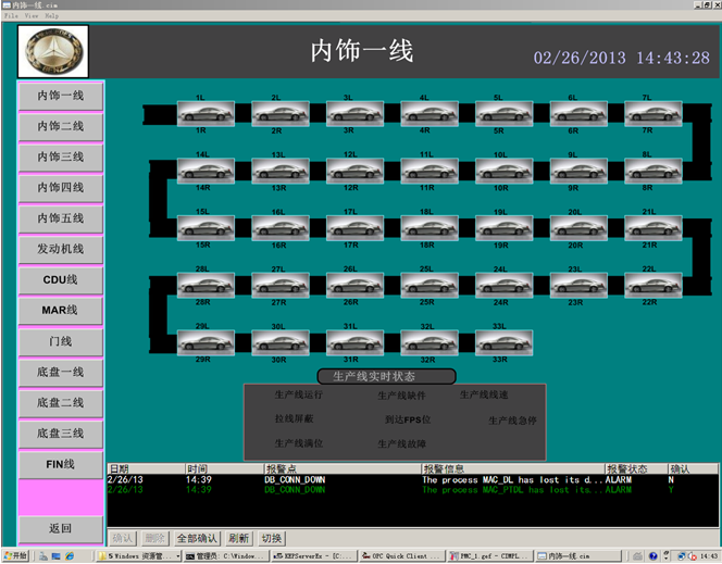 浅谈Andon系统在北京奔驰MRA总装车间的应用
