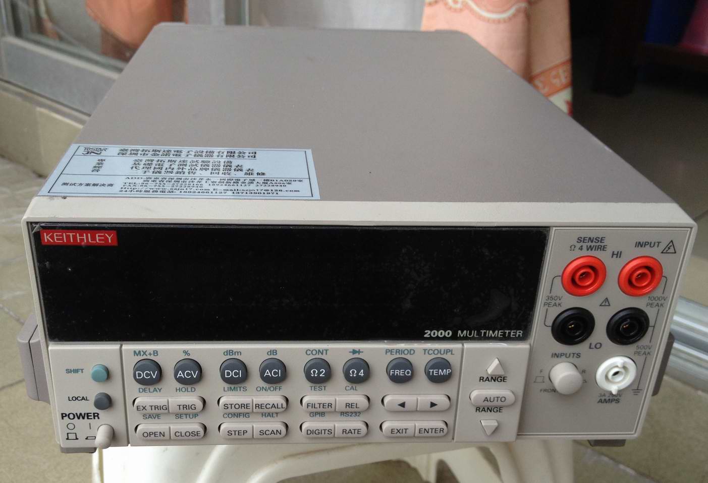 Keithley2000吉时利2000万用表