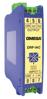 OMEGA   直流和交流电流输入信号调节器 DRF-IDC, DRF-IAC