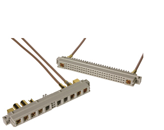 已推出DIN 41612标准的M反向型连接器