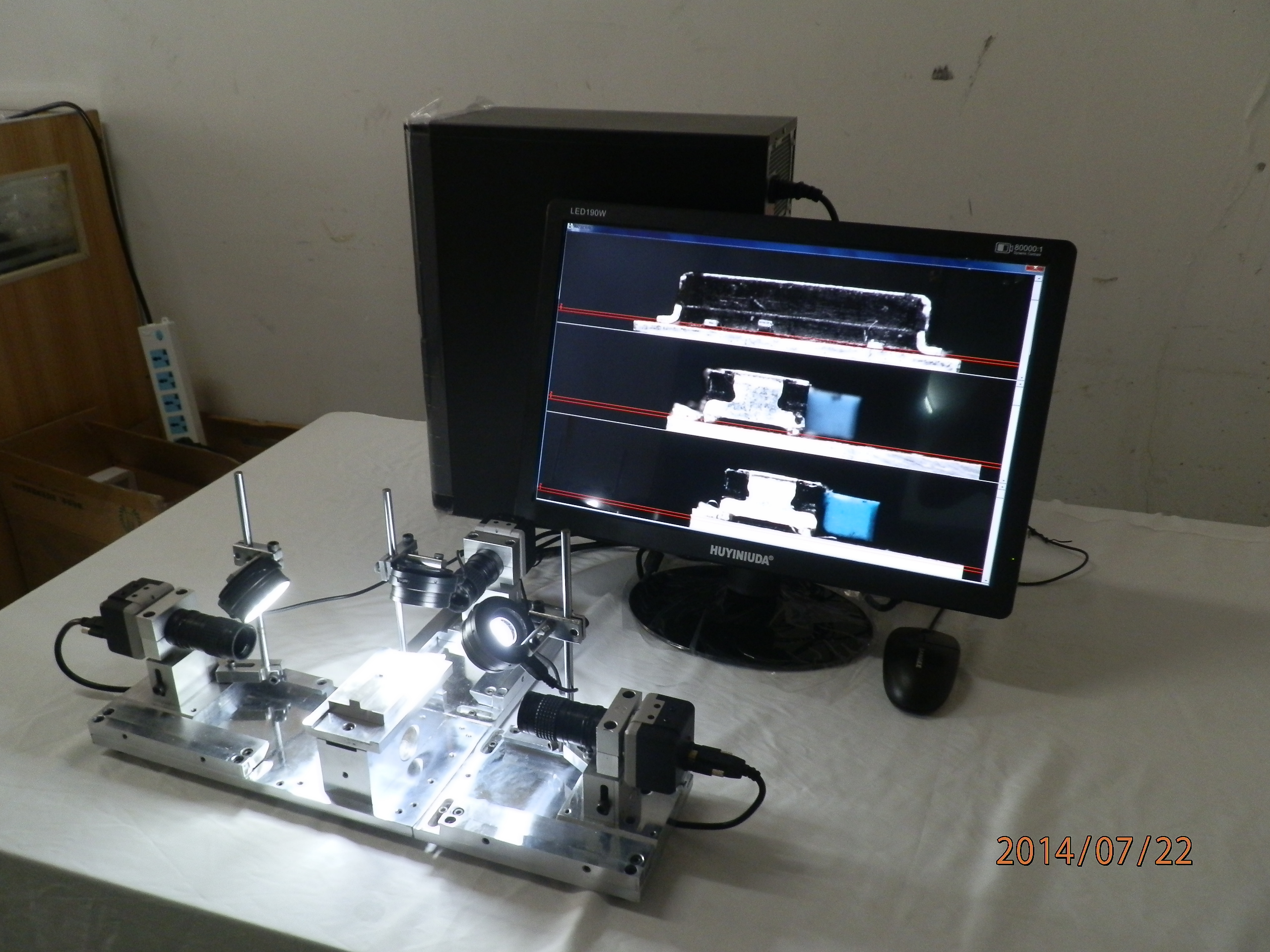 CCD平面影像检测仪（三镜头高清版）