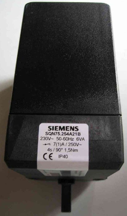 SIEMENS伺服电机(风门执行器)SQN70.294A20,SQN75.254A21B