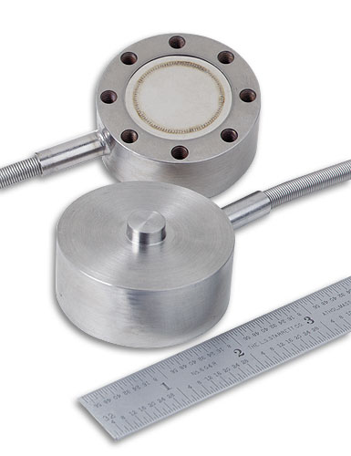 OMEGA微型不锈钢压缩称重传感器带安装孔标准及公制型号