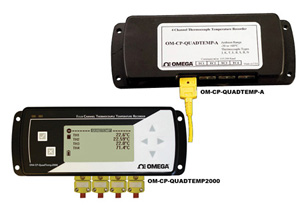 OMEGA4通道温度数据记录器